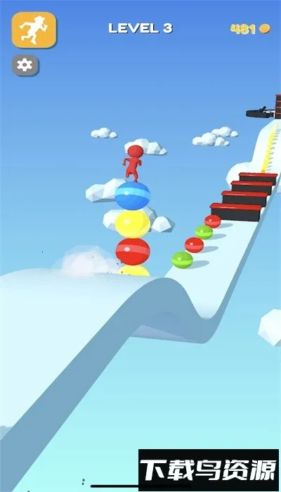 踩球快跑(滚球闯关游) 踩球快跑(滚球闯关游)