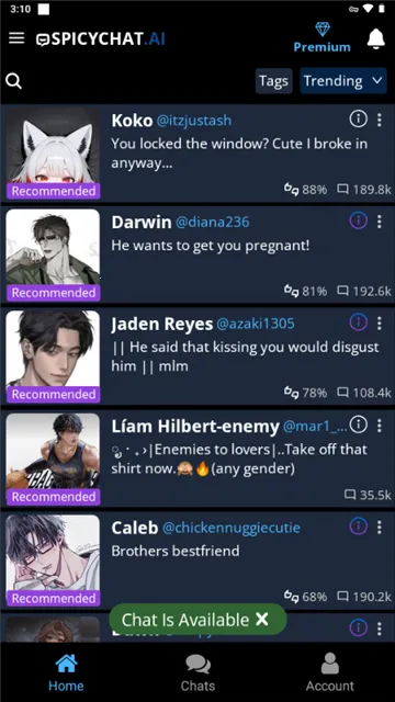 SpicyChatAI2026�ٷ����°汾v1.0.88 ��Ѱ��ͼ