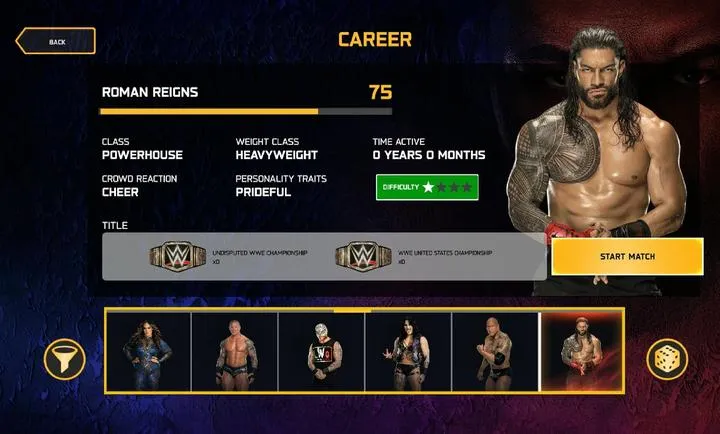 WWE 2K25����������(ˤ��ģ����Ϸ)v0.1363.0 �ֻ����ͼ
