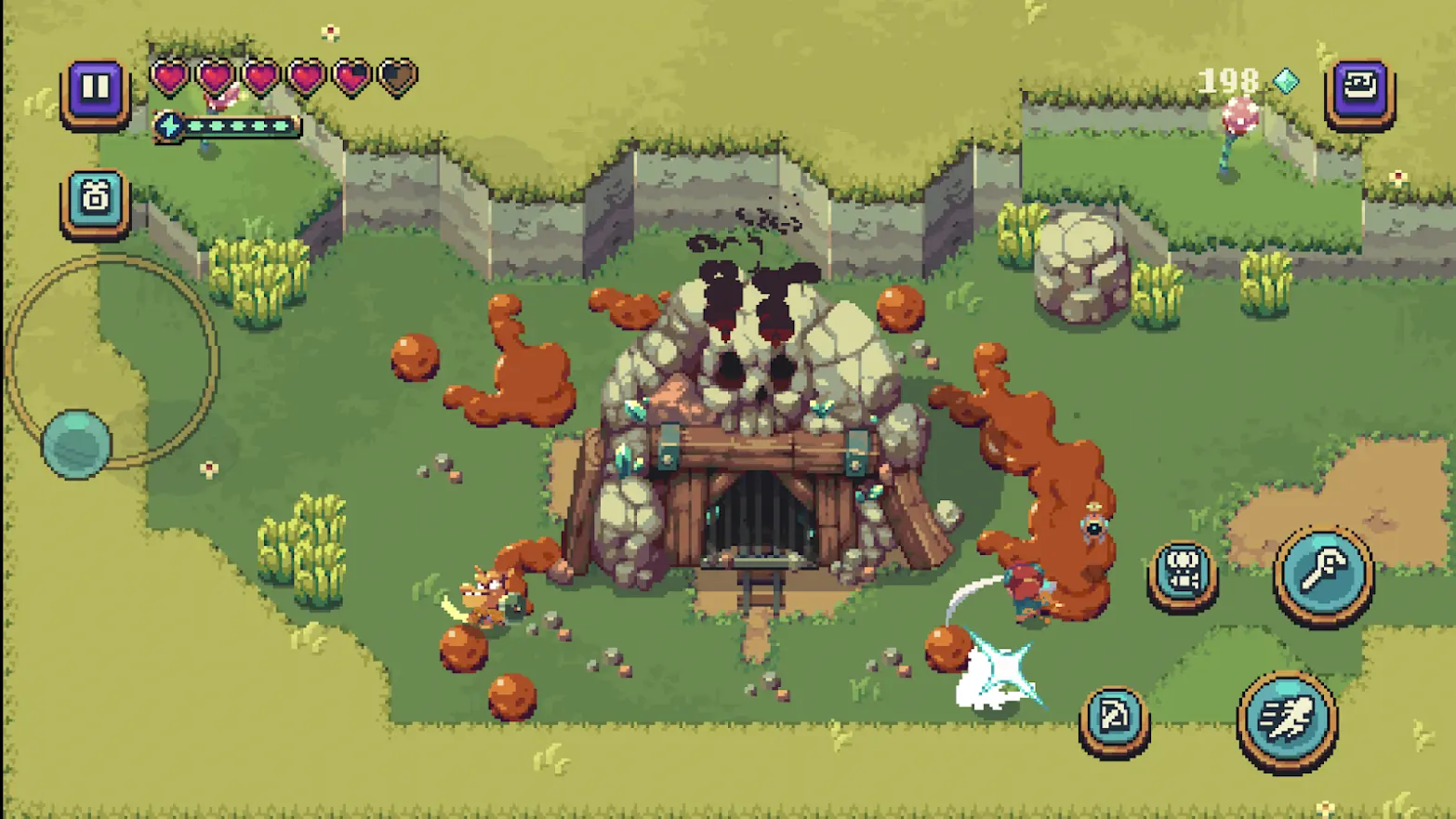 ˸ʯ�������������(ð��roguelite��Ϸ)v1.8.349 �ٷ������ͼ