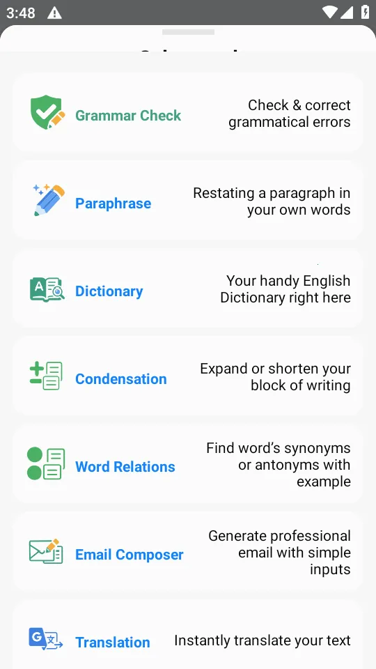 Glance AI���뷨(Ӣ��д������)v13.1 ��׿���ͼ