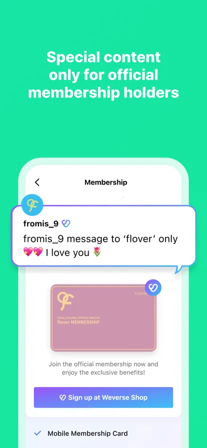 Weverse(Kpop׷������)v3.12.0 ��׿���ͼ