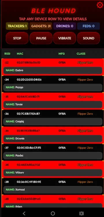 BLE Hound(�������Թ���)v1.6.1 �ٷ������ͼ