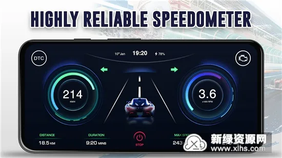 Speedometer One�����ֻ���v1.9.8 �ֻ����ͼ